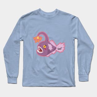 Anime-girl Angler fish Long Sleeve T-Shirt